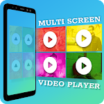 Multi Screen Video Player screenshot-app