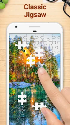 Jigsaw Puzzles - puzzle games screenshot-app
