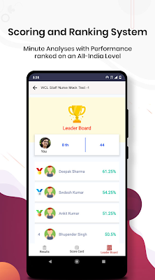 WCL Staff Nurse Mock Tests for Best Results screenshot-app