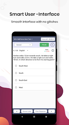 WCL Staff Nurse Mock Tests for Best Results screenshot-app