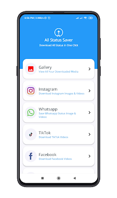 All Status Saver - Video downloader for TikTok screenshot-app