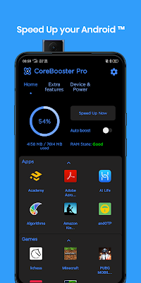 CoreBooster - Device and Game Booster screenshot-app