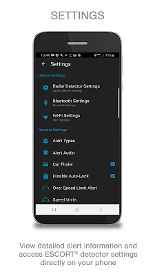Escort Live Radar screenshot-app