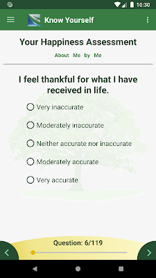Know Yourself Personality Tests screenshot-app