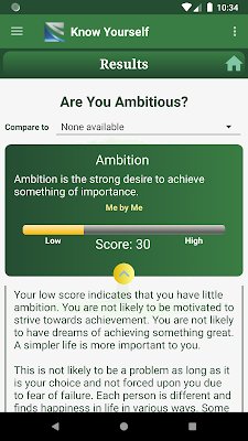 Know Yourself Personality Tests screenshot-app