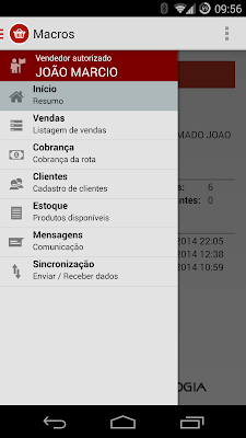 Macros Mobile screenshot-app