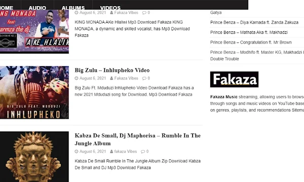 Fakaza vibesApp Latest screenshot-app