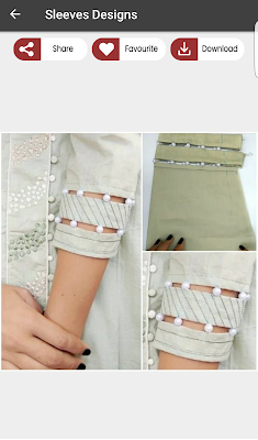 Salwar and Kurti Sleeve Design screenshot-app