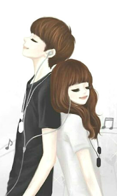Cute Couple Cartoon Dpz screenshot-app