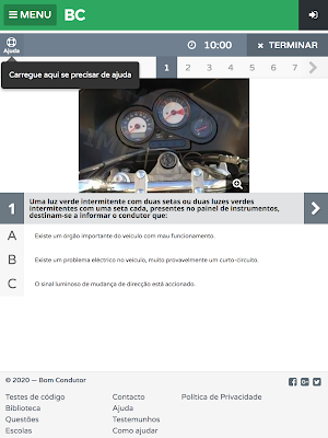 Bom Condutor - Testes Código Oficiais IMTT 2020 screenshot-app