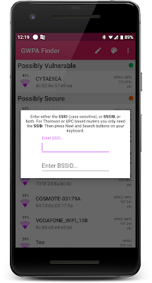 GWPA Finder screenshot-app