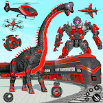 Dino Robot Car Transform Games screenshot-app