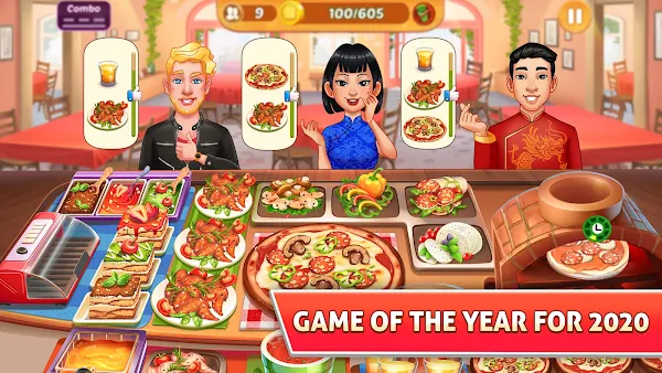 Kitchen Craze: Free Cooking Games & kitchen Game screenshot-app