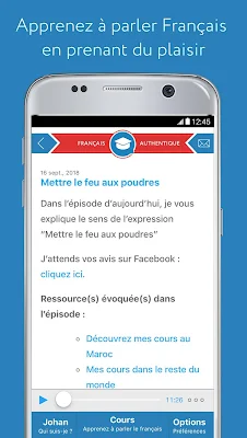 Français Authentique screenshot-app