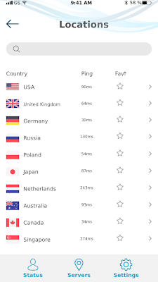 Free VPN - VPN4Test screenshot-app