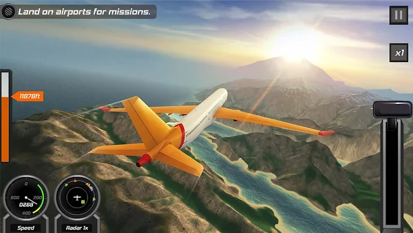 Flight Pilot Simulator 3D screenshot-app