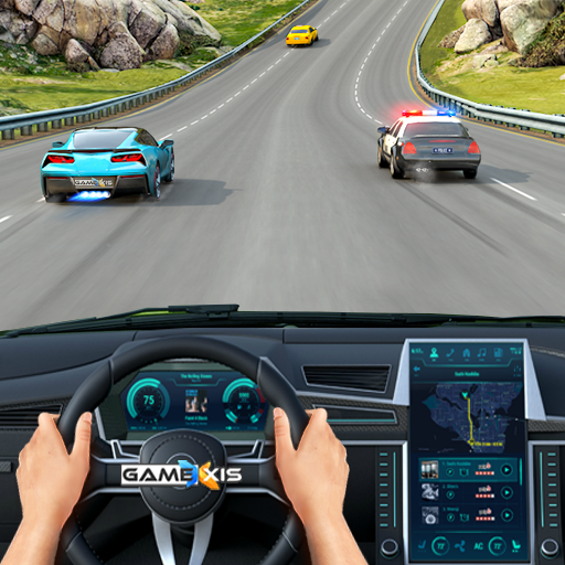 Crazy Car Racing screenshot-app