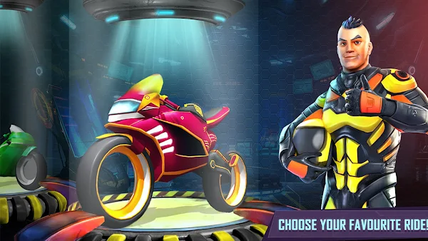 Cyber Bike Race 3D - Bike Game screenshot-app