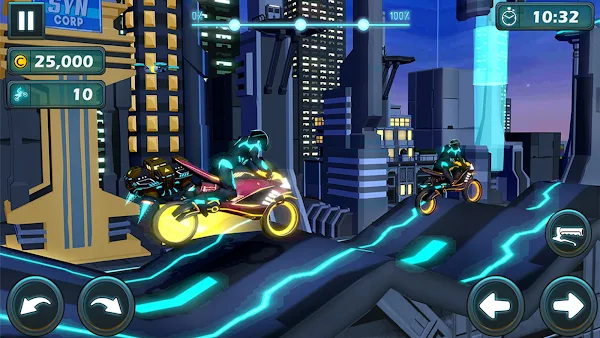 Cyber Bike Race 3D - Bike Game screenshot-app