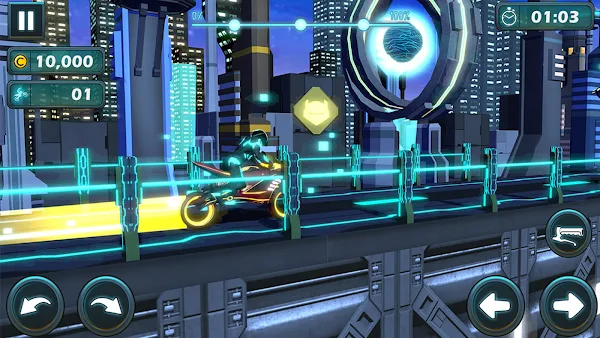 Cyber Bike Race 3D - Bike Game screenshot-app