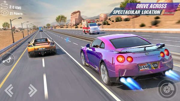 Real Car Race 3D Games Offline screenshot-app