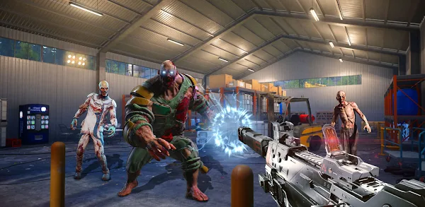 DEAD WARRIOR: Zombies Games 3d screenshot-app