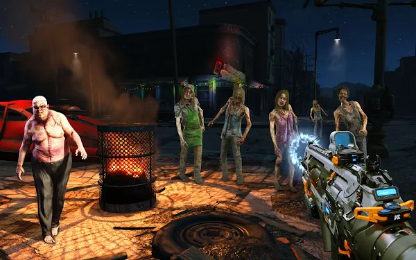 DEAD WARRIOR: Zombies Games 3d screenshot-app