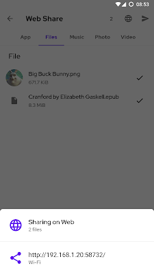 TrebleShot - File Share FOSS screenshot-app