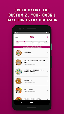 Great American Cookies Rewards screenshot-app