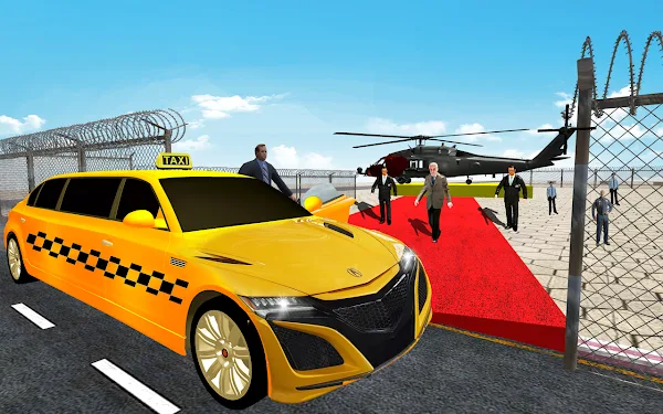 Limo Taxi Driving Simulator :Limousine Car Games screenshot-app