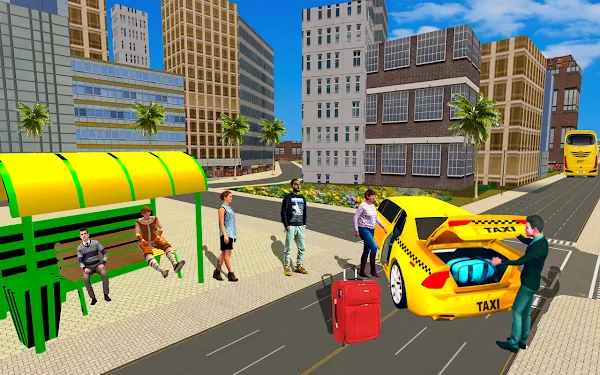 Limo Taxi Driving Simulator :Limousine Car Games screenshot-app