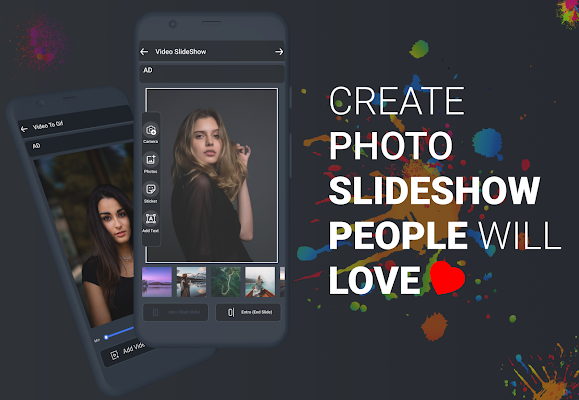 VidMaker Slideshow Video Maker screenshot-app