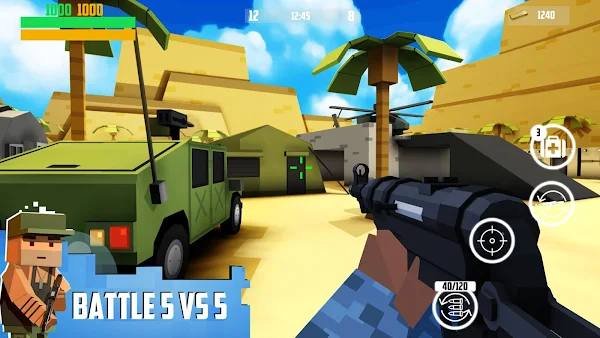 Block Gun: FPS PvP War - Online Gun Shooting Games screenshot-app