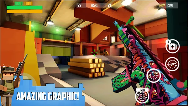 Block Gun: FPS PvP War - Online Gun Shooting Games screenshot-app