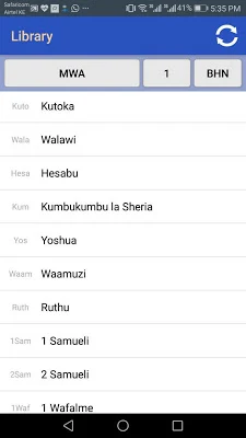 Biblia Habari Njema - Swahili Bible screenshot-app