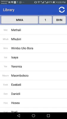 Biblia Habari Njema - Swahili Bible screenshot-app