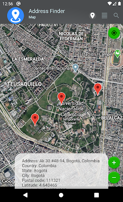 Address Finder screenshot-app