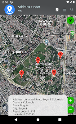 Address Finder screenshot-app