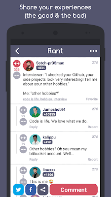 devRant screenshot-app