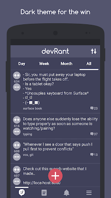 devRant screenshot-app