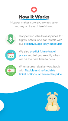 Hopper: Hotels, Flights & Cars screenshot-app