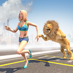 Angry Lion City Attack screenshot-app