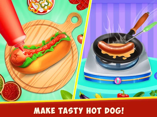 Street Fast Food Chef screenshot-app