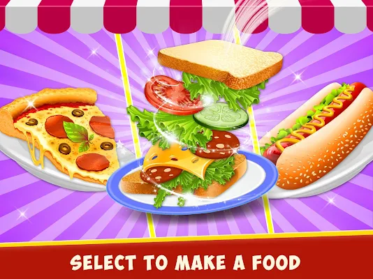 Street Fast Food Chef screenshot-app