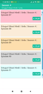 Ertugrul Ghazi Urdu Hindi (All Seasons) screenshot-app