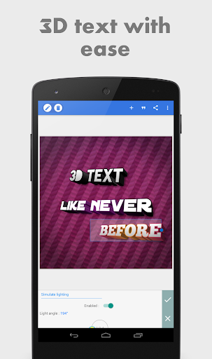 PixelLab - Text on pictures screenshot-app