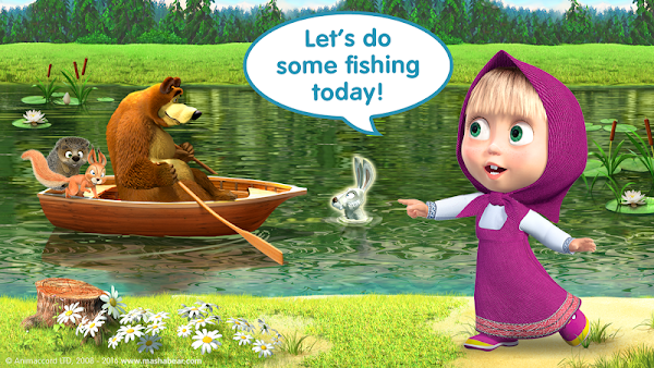 Masha and the Bear Child Games screenshot-app