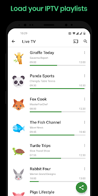 Dimplay: IPTV Player screenshot-app