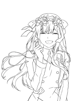 How to Draw Zero Two screenshot-app