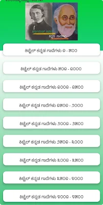 ಕಿಟ್ಟೆಲ್ ಕನ್ನಡ ಗಾದೆಗಳು - Kittel Kannada Proverbs screenshot-app